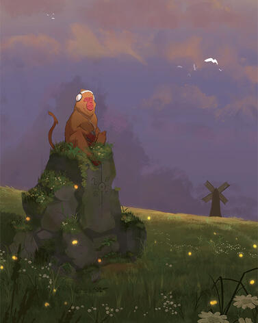 Lone Monkey